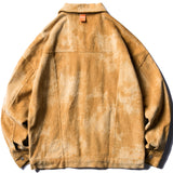 MAOQIAOYI QIAOYT CORDUROY TIE DYED JACKET - boopdo