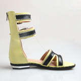 PROVA PERFETTO HUFFO WOFO OPEN TOE HIGH TOP ROMAN SANDALS - boopdo
