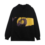 ZUMBOLA KUYEPAL UNIVERSE PRINT HOODIE PULLOVER IN BLACK - boopdo