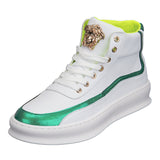 DOISVO ROKKIE MEDUSA URBAN STYLE HIGH TOP CASUAL SHOES - boopdo