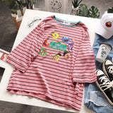 BOOPDO DESIGN SESAME STREET PRINT RELAXED TOP - boopdo