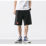 YANSANXIA POTO CUT OFF SWEAT SHORT PANTS - boopdo