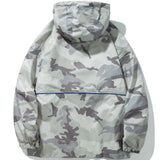 ZPRINGO ROYD CAMO WINDBREAKER WITH KANGAROO POCKET - boopdo