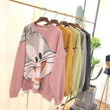 SIMDA LARGE BUGS BUNNY PRINT SWEATSHIRT - boopdo