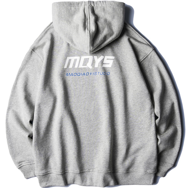 QIAOYI PANDA MOYS STUDIO CASUAL PULLOVER HOODIE - boopdo