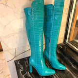 ZOPLULA MAX MILAN FASHION STYLE OVER THE KNEE SEXY LEATHER BOOTS - boopdo