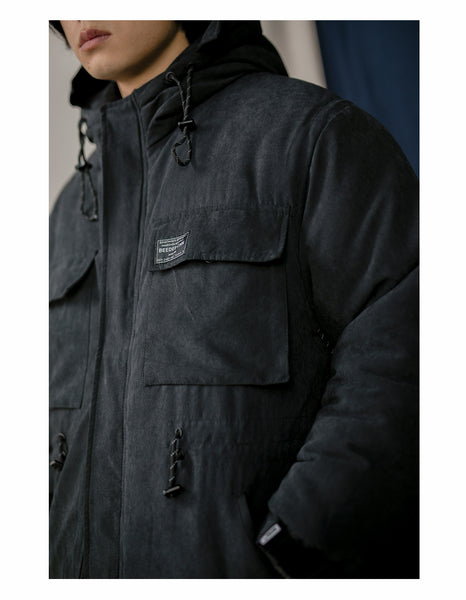SWAGGER BOTTERA OCASIO URBAN STYLE MID LENGTH HOODED JACKET - boopdo