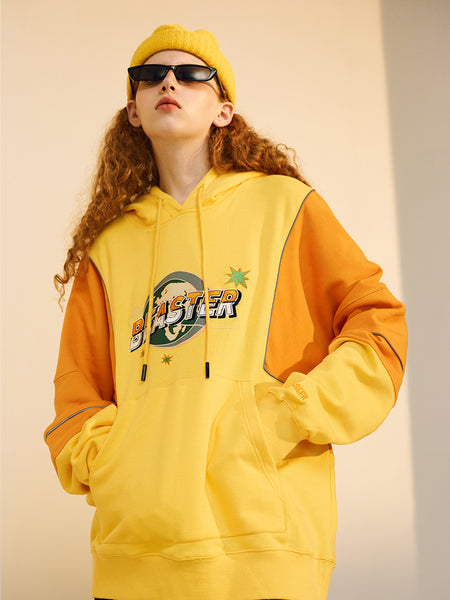 BEASTER UNIVERSE HYPE BEAST GHOST EMOJI REFLECTIVE HOODIE SWEATSHIRT - boopdo