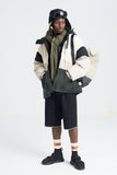 SHOTE SINN HE ON THE EDGE REVERSIBLE COTTON HOODED JACKET - boopdo