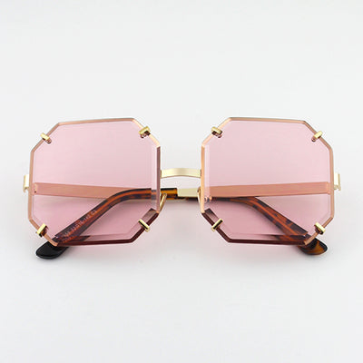 SISYPHUS BOOPDO DILIEBA SQUARE FRAME SUNGLASSES IN JELLY COLORWAY - boopdo