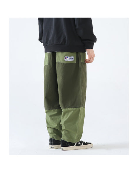 DOPE URBAN JAPANESE RAPPER STYLE PATCH TRACK PANTS - boopdo