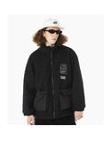 FOROZA RONDI BEEDEE FAUX FUR FULL ZIP CARDIGAN - boopdo