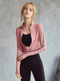BOOPDO LOLI DESIGN CROPPED TRACKSUIT WITH SIDE STRIPE AND LETTERS DETAIL - boopdo
