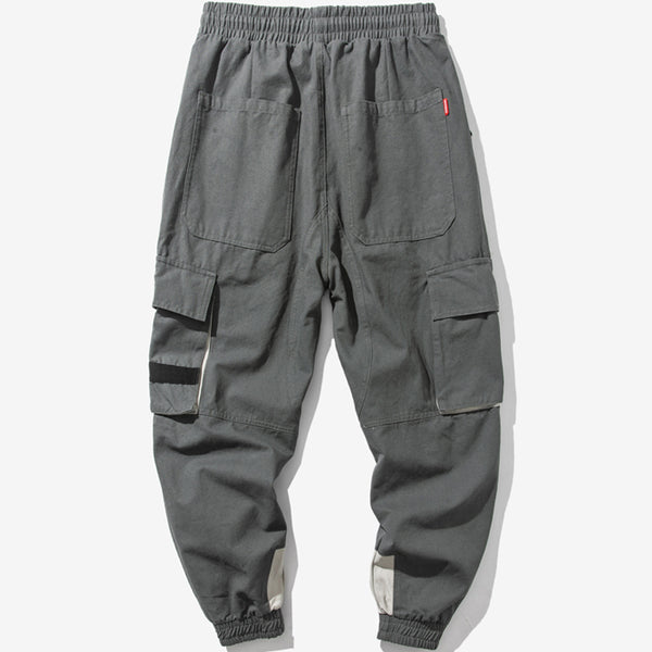 UNDEROCKIES BASIC CONCEPT STEREO CARGO JOGGER PANTS - boopdo