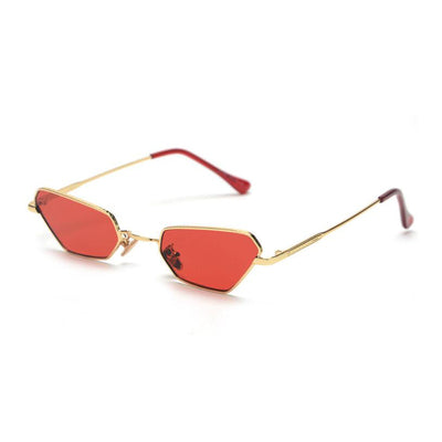 SISYPHUS BOOPDO DESIGN IRREGULAR VIBE TRANSPARENT SUNGLASSES - boopdo