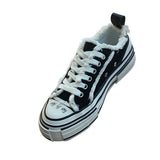 LUXE SEVEN DESIGN RETRO TRAINERS WITH CHUNKY SOLE - boopdo