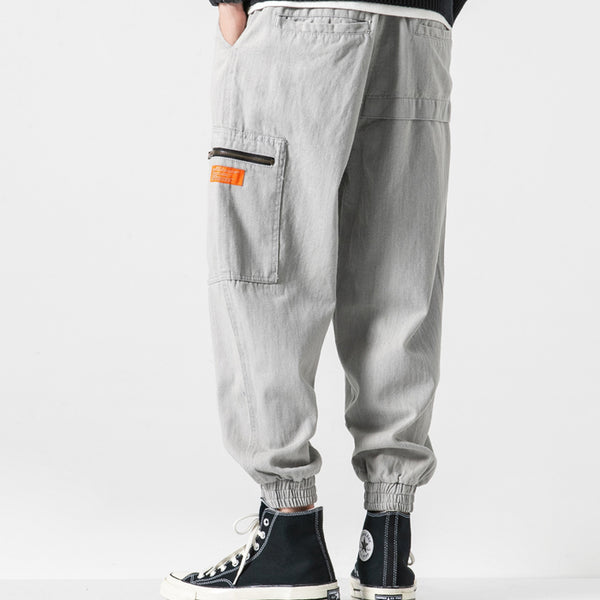 UNDEROCKIES BASIC CONCEPT STEREO CARGO JOGGER PANTS - boopdo