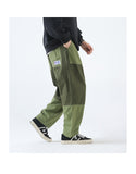 DOPE URBAN JAPANESE RAPPER STYLE PATCH TRACK PANTS - boopdo