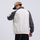 POLAZO BEEDEE HIGH NECK CASUAL STREET WEAR CASUAL WINDBREAKER JACKET - boopdo