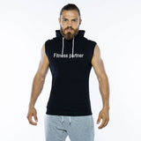 THE GYM ICON FITNESS PARTNERS OUTDOOR STYLE TRAINING HOODIE T SHIRTS - boopdo