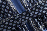 URBANWEAR MOGLI UNION MIDI SHIRT DRESS IN BLUE - boopdo