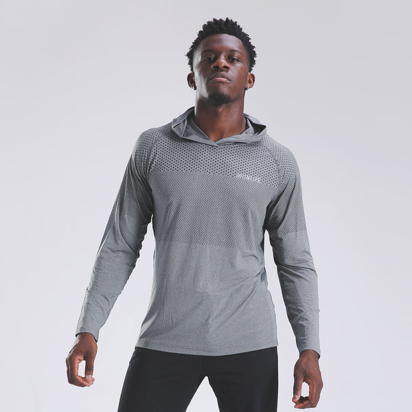 IRON LIFE PERFORMANCE GEAR SPORTSWEAR WORKOUT HOODED T SHIRTS - boopdo