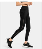 VFU DESIGN LONGLINE BRA TOP AND MESH PANEL LEGGINGS CO ORD - boopdo