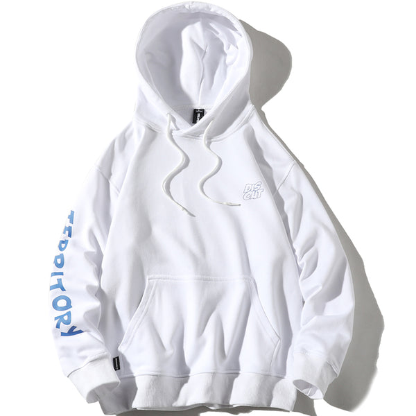BRUGI DISQUT LAZY LIZARD PRINT PULLOVER HOODIE - boopdo