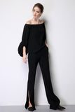 C4MORE HIPSTER MASTER YODA RETRO STYLE HIGH WAIST PANTS IN BLACK - boopdo