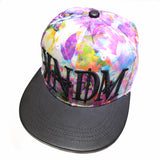 KING CROWN EMBOSSED LOGO SNAP CAPS IN MULTI COLOR - boopdo