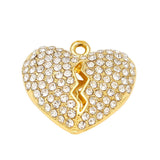 HISPTER SAVAGE HEARTBREAK LOVE CONNECTION NECKLACE - boopdo
