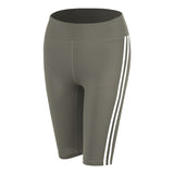 BOOPDO LOLI DESIGN CONTRAST SIDE STRIPE SHORT LEGGINGS - boopdo