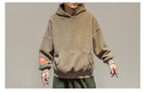 ZAHARA ZADLIE FAUX FUR HOODIE PULLOVER WITH KANGAROO POCKET - boopdo