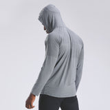 IRON LIFE PERFORMANCE GEAR SPORTSWEAR WORKOUT HOODED T SHIRTS - boopdo