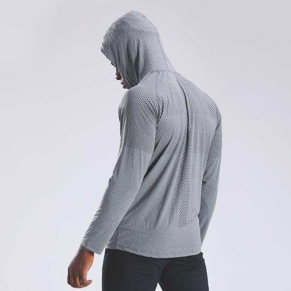 IRON LIFE PERFORMANCE GEAR SPORTSWEAR WORKOUT HOODED T SHIRTS - boopdo