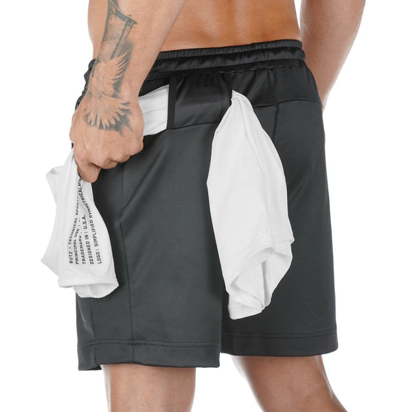 GYMMER DOGGO MUSCLE BROS TRAINING MENS SHORTS - boopdo