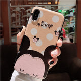 CUTIE BABY MOUSES CARTOON EMBOSSED APPLE IPHONE ANTI FALL PHONE CASES - boopdo