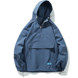ZPRINGO ROYD CAMO WINDBREAKER WITH KANGAROO POCKET - boopdo