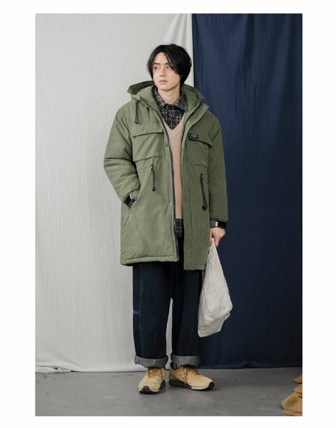 SWAGGER BOTTERA OCASIO URBAN STYLE MID LENGTH HOODED JACKET - boopdo