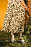 SINCE THEN COLLARED MAXI SMOCK DRESS IN ABSTRACT SPOT PRINT - boopdo