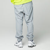 NFWYS ZAOBAMO HAMMER SHAPED STRIPED REFLECTIVE SWEATPANTS IN GRAY - boopdo
