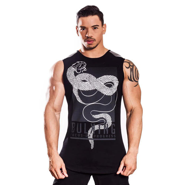 THE GYM ZOO ICON DRAGON OUTDOOR TRAINING SLIM T SHIRT IN BLACK - boopdo