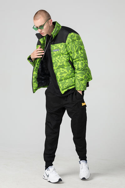 Green holographic jacket hotsell