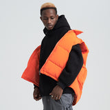 SHOTE SINN HE ON THE EDGE DESIGN TURTLENECK THICK WAISTCOAT - boopdo