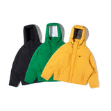 SWANKY HABITAT HIGH NECK BAT SLEEVE HOODED JACKET - boopdo