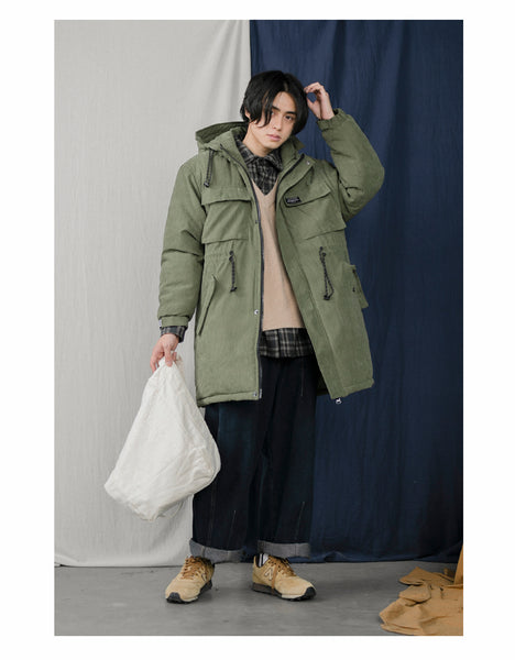 SWAGGER BOTTERA OCASIO URBAN STYLE MID LENGTH HOODED JACKET - boopdo