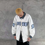 JERMO RHYMONSTER RENOVATION OLD SCHOOL BASEBALL JACKETS - boopdo