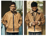 MR TANZO LOZZO MOUNTAINEER OUTDOOR STYLE VELVET JACKET - boopdo
