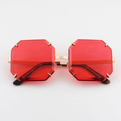 SISYPHUS BOOPDO DILIEBA SQUARE FRAME SUNGLASSES IN JELLY COLORWAY - boopdo