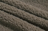 ZAHARA ZADLIE FAUX FUR HOODIE PULLOVER WITH KANGAROO POCKET - boopdo
